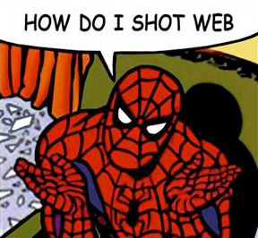 how do I shot web