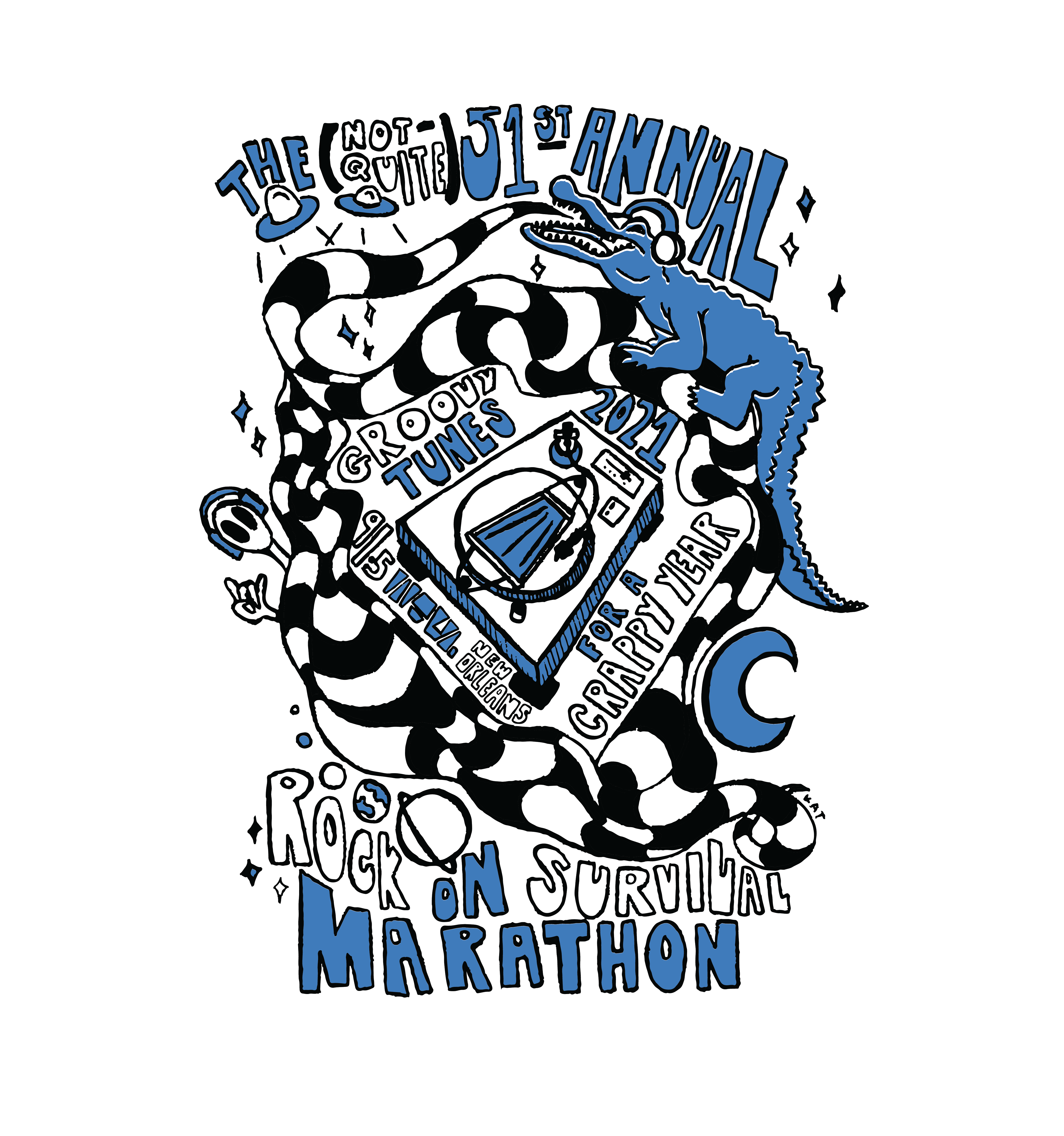 Official logo for last year's marathon